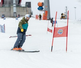 Krynica Zdroj, Michael pomáhá s údržbou tratě